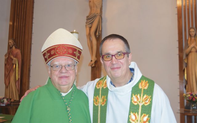 L’évêque du diocèse à Fermont