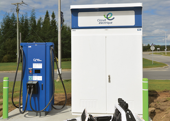 Nouvelles bornes de recharge à Fermont