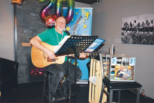 Un chansonnier  s’investit pour la cause